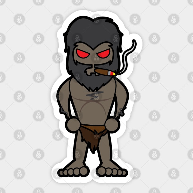 Tooniefied Kapre Sticker by Tooniefied